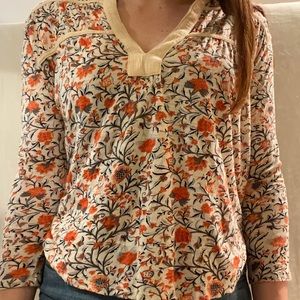 Lucky Brand Floral Blouse